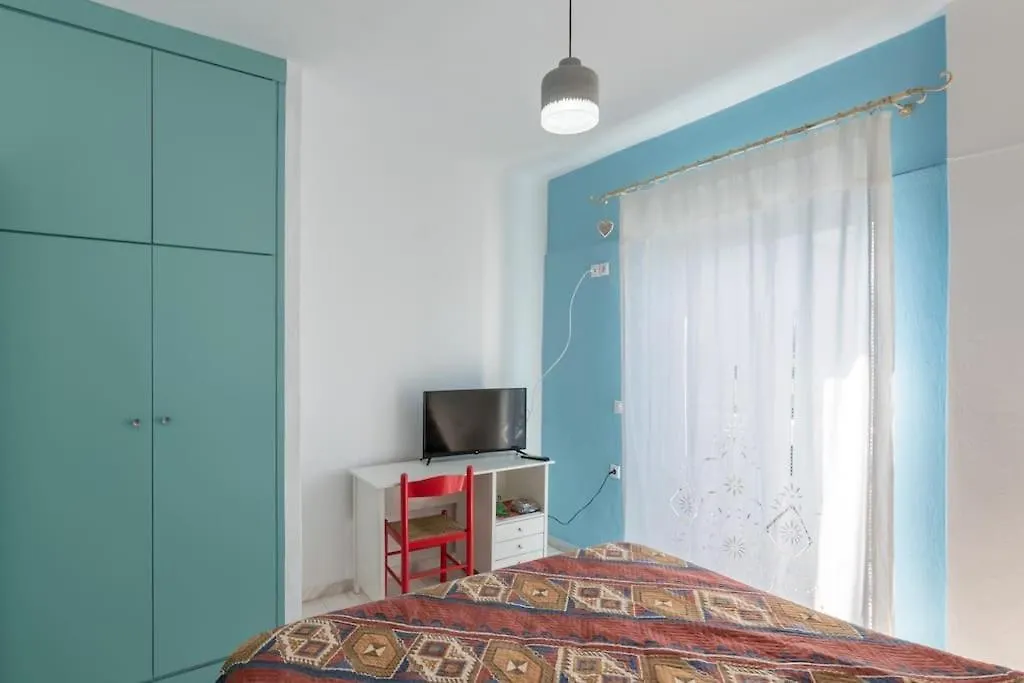 Cycladic Flat With Sea View And Bbq Grill Lejlighed Ierissos Grækenland